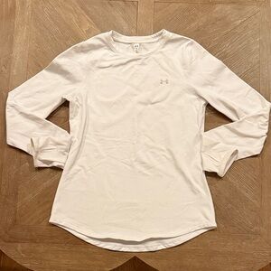 Under Armour Women's Classic White Long Sleeve Tee